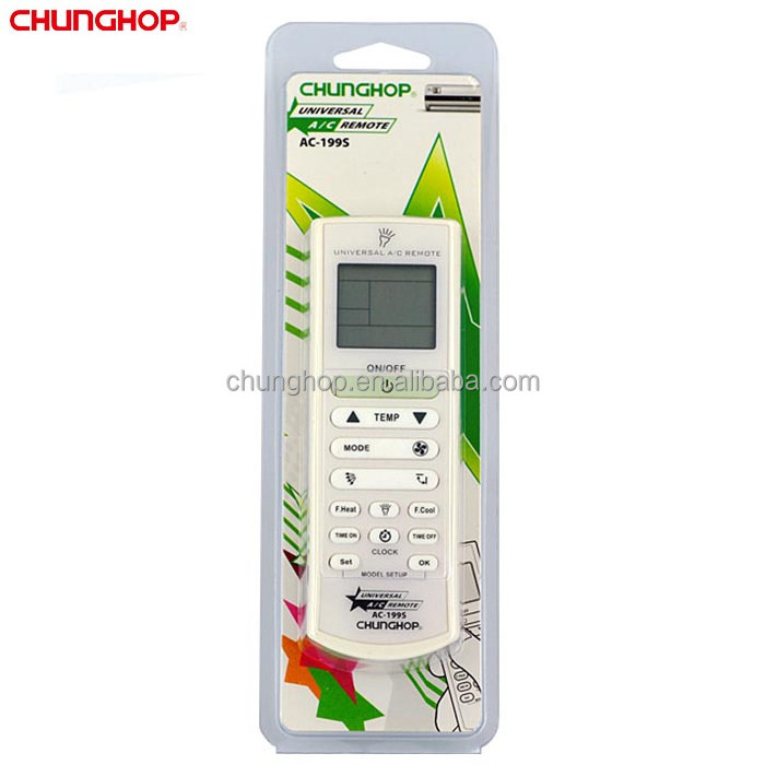 AC-199S infrared wireless ac remote control factory aircon remoto