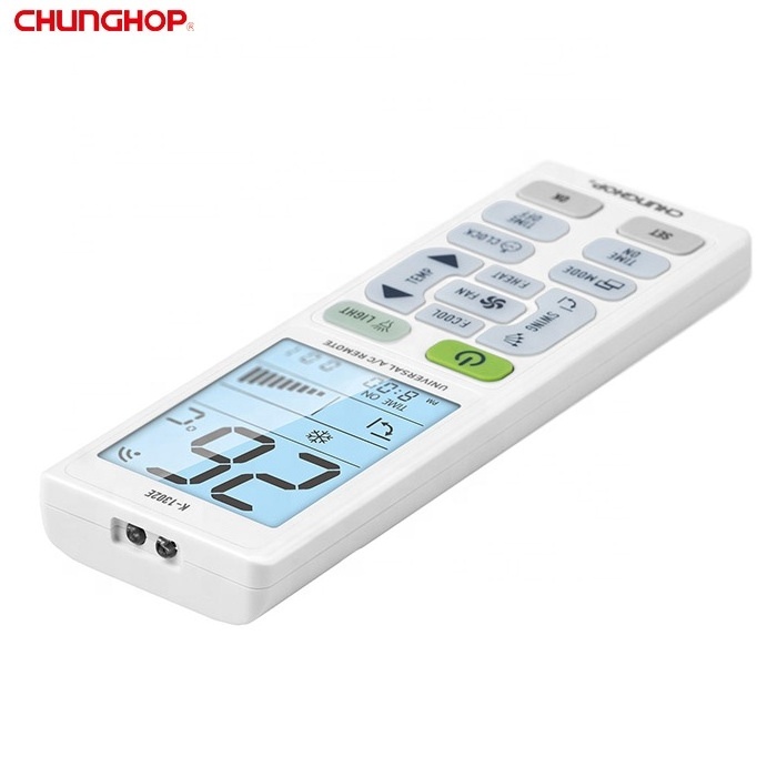 K-1302E universal air conditioner remote control ac with large button and backlight suitable for elderly