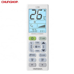 K-1302E universal air conditioner remote control ac with large button and backlight suitable for elderly