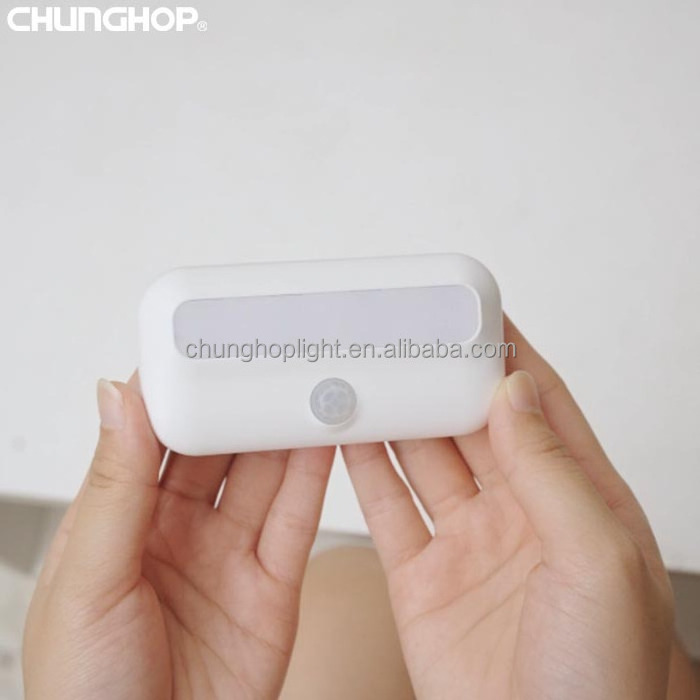 Chunghop SC-182E Rechargeable Wireless Lights Under Cabinet Lighting Pir Sensor Magnetic Stick On Anywhere