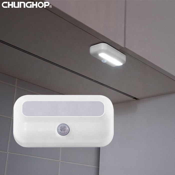 Chunghop SC-182E Rechargeable Wireless Lights Under Cabinet Lighting Pir Sensor Magnetic Stick On Anywhere