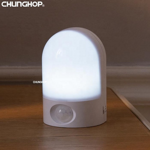 SD-650E Battery Operated White Cordless Led Motion Sensor Light Night