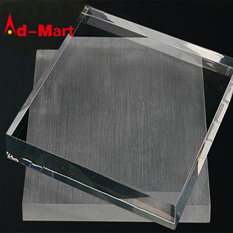 Plexiglass Transparent Clear plastic Sheet acrylic board organic glass polymethyl methacrylate 1mm 3mm 8mm thickness 200*200mm