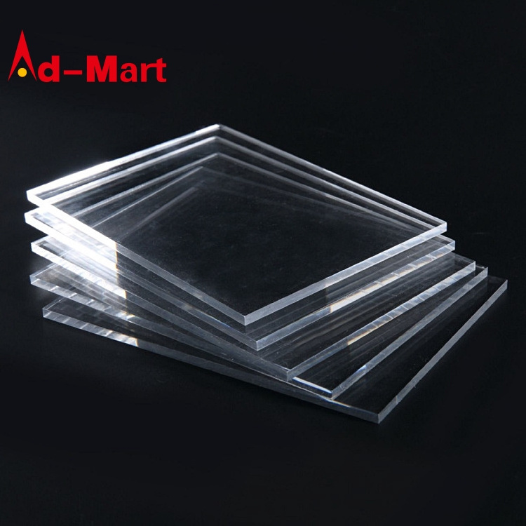 Plexiglass Transparent Clear plastic Sheet acrylic board organic glass polymethyl methacrylate 1mm 3mm 8mm thickness 200*200mm