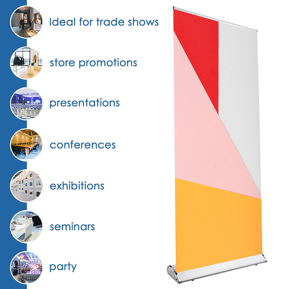 Hight Quality Roller Banner Standing Size Digital 120*200cm China Roll Up Banner display stand