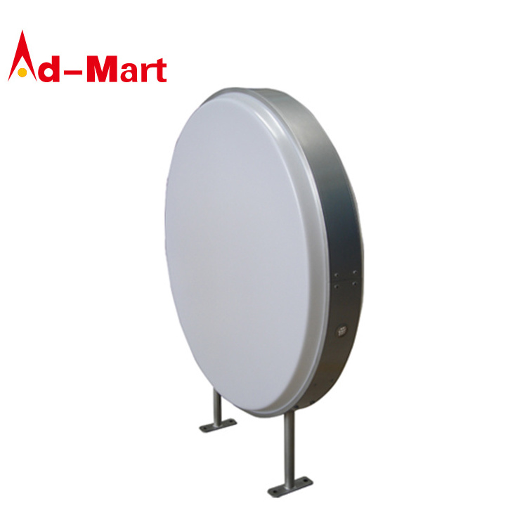 Factory Customized Outdoor Round Plastic Vacuum Forming Advertising Led Vacuum Light Box