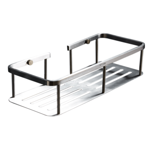 2023 Modern Design 304 Stainless Steel Shower Corner Shelf Brushed and Nickel Finish Bathroom Accessories Organizer Caddy