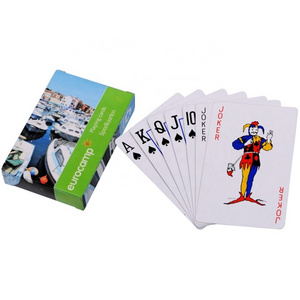 Bridge Size Advertising Paper Playing Cards Custom Printed Deck Of Cards