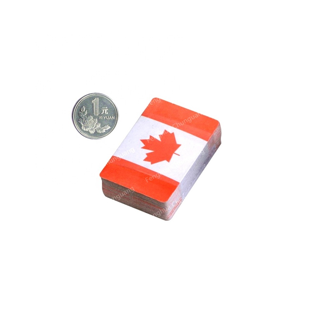 Art Paper Canada Mini Playing Cards Trading Card Game Printing