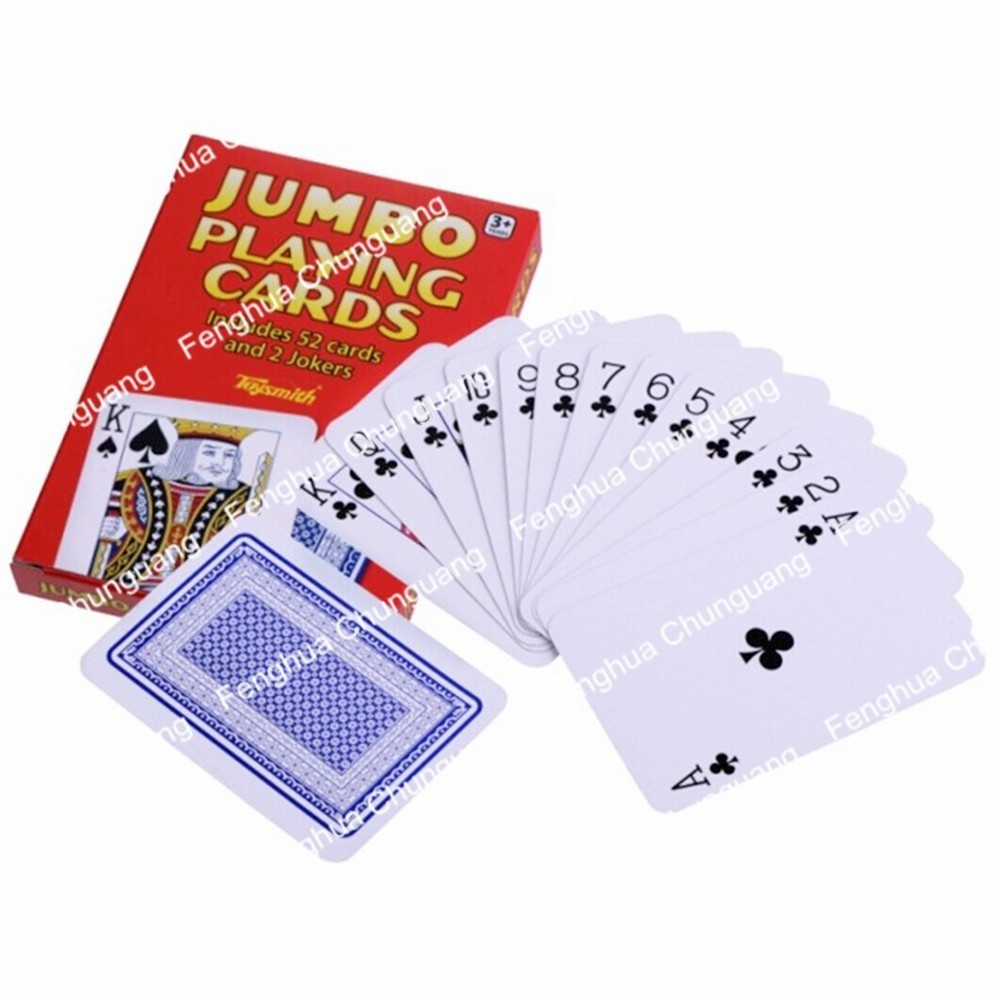 Customized Playing Cards Extra Large A4 Playing Cards Jumbo Playing Cards