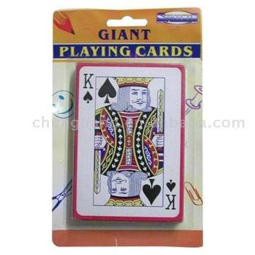 Giant Playing Cards Casino Poker Playing Cards