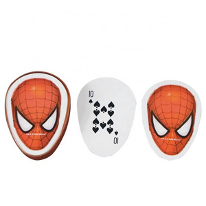 Spider man shape playing cards card game