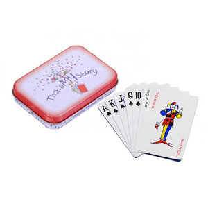 High Quality Magnetic Playing Cards Pink Poker Set