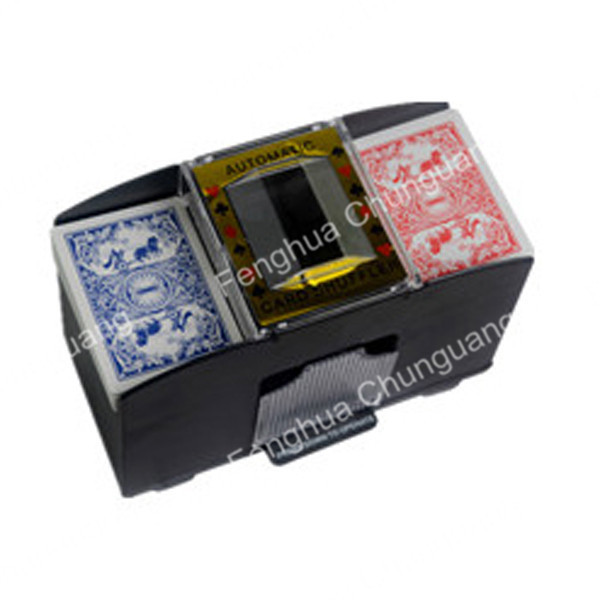 Four decks of Automatic Plastic Card Shuffler