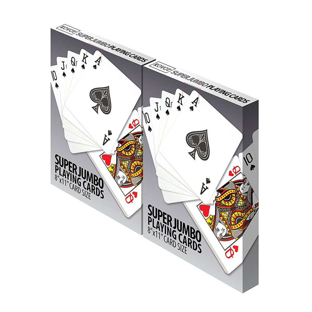 Custom A4 Jumbo Playing Cards