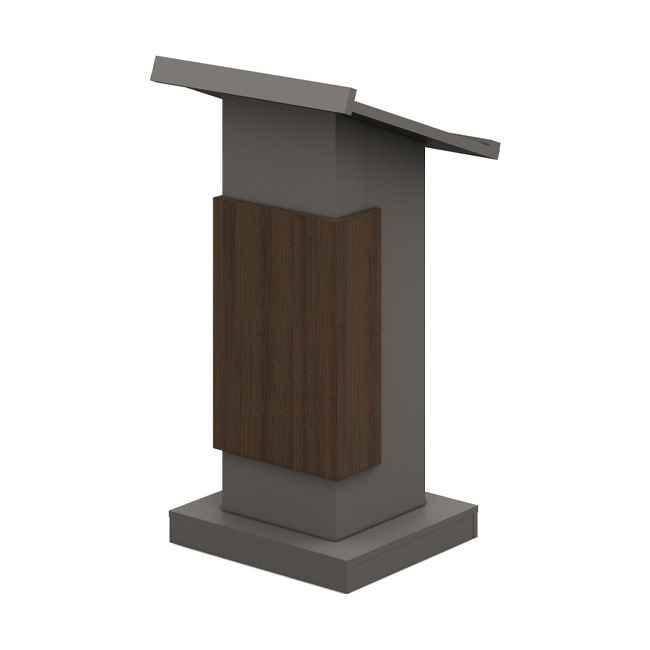 Modern customization Wooden Podium for Church Pulpit and Rostrum School Speech Desk and Concert Podium school