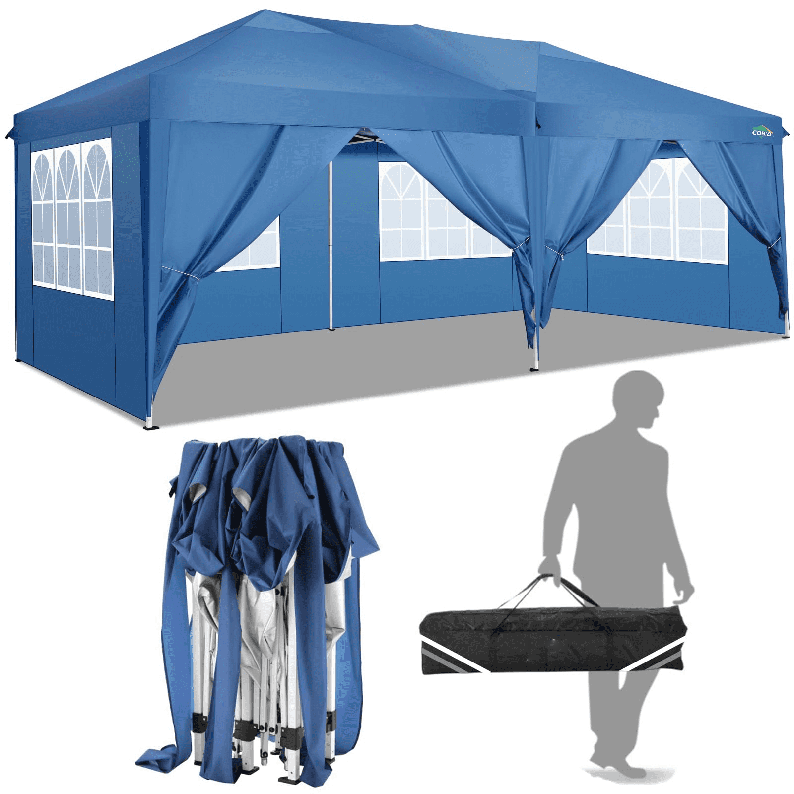 Heavy duty waterproof canopy 10x10 10x20 folding pop up  outdoor custom printed trade show tent