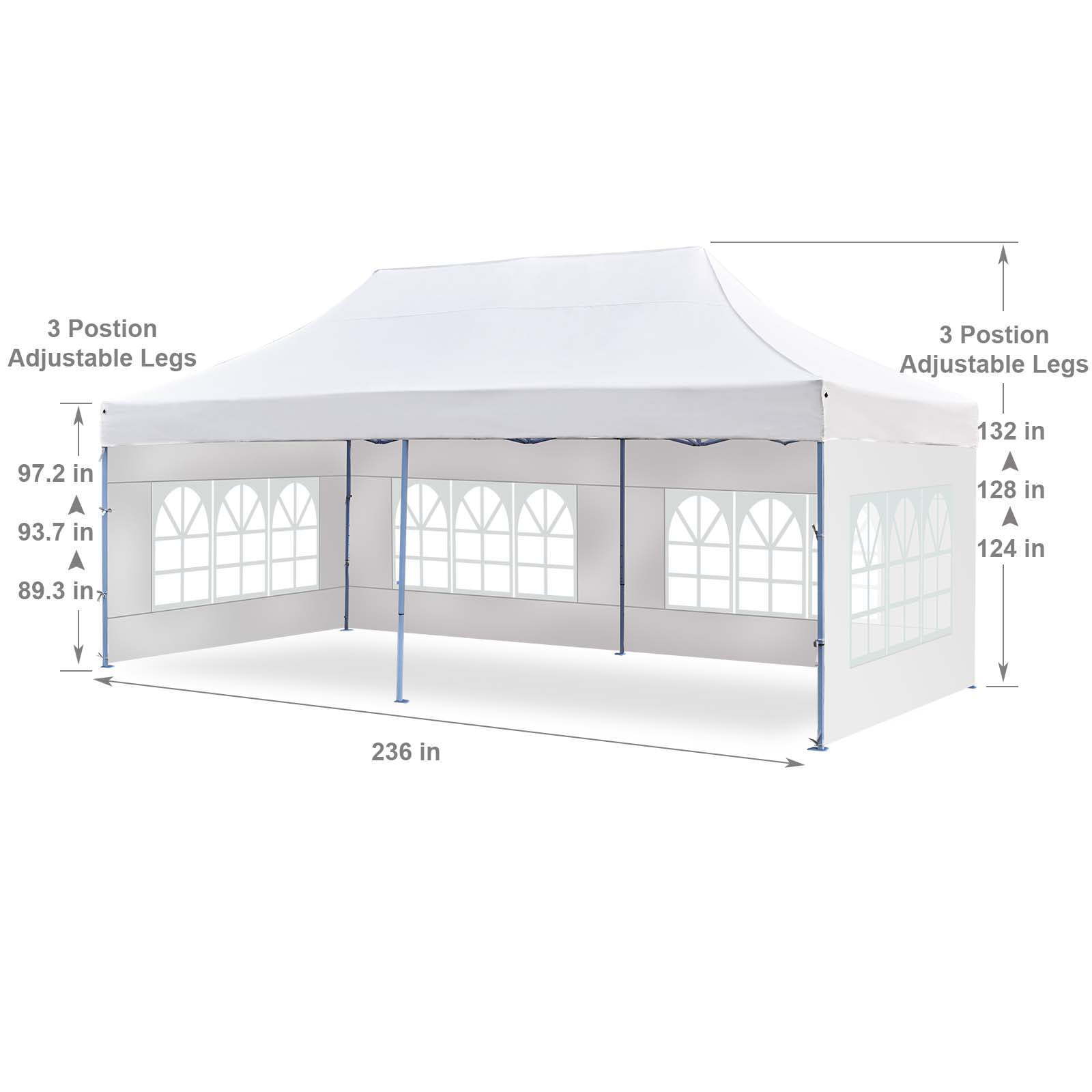 3x6 canopy tent 3x3 toldos 3m x 3m pop-up outdoor pop up gazebo with sides and mosquito netting