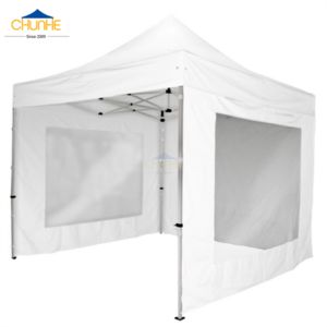 Custom big outdoor tent commercial trade show tent awning tent popup gazebo 10ft x 10ft strong steel frame