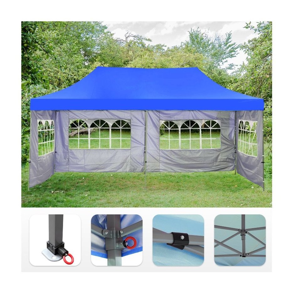 4 Season Folding Popup Mobi Winter Garden Tents With Wall Sides