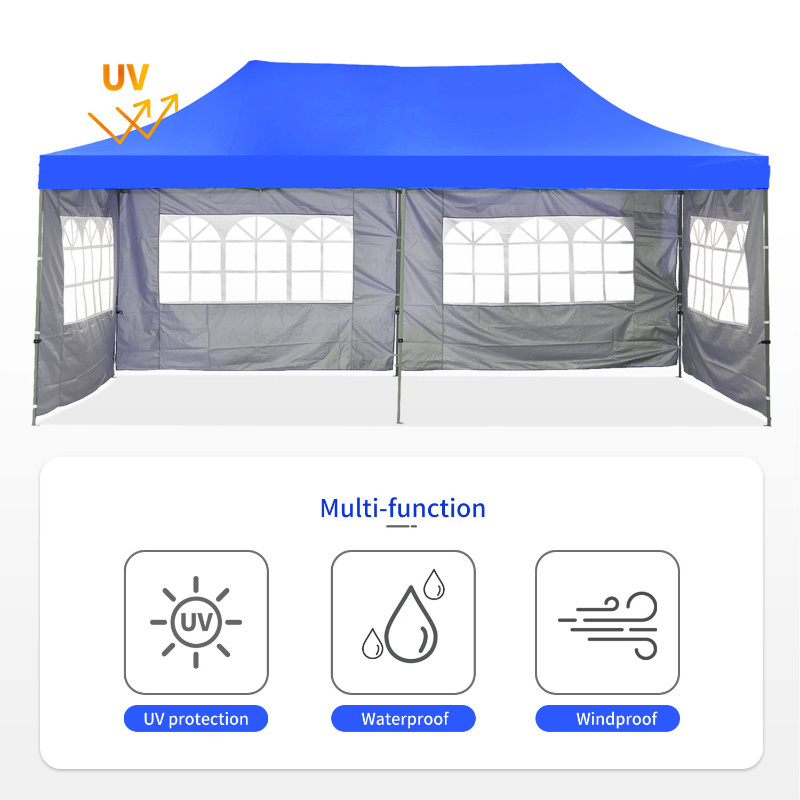 4 Season Folding Popup Mobi Winter Garden Tents With Wall Sides