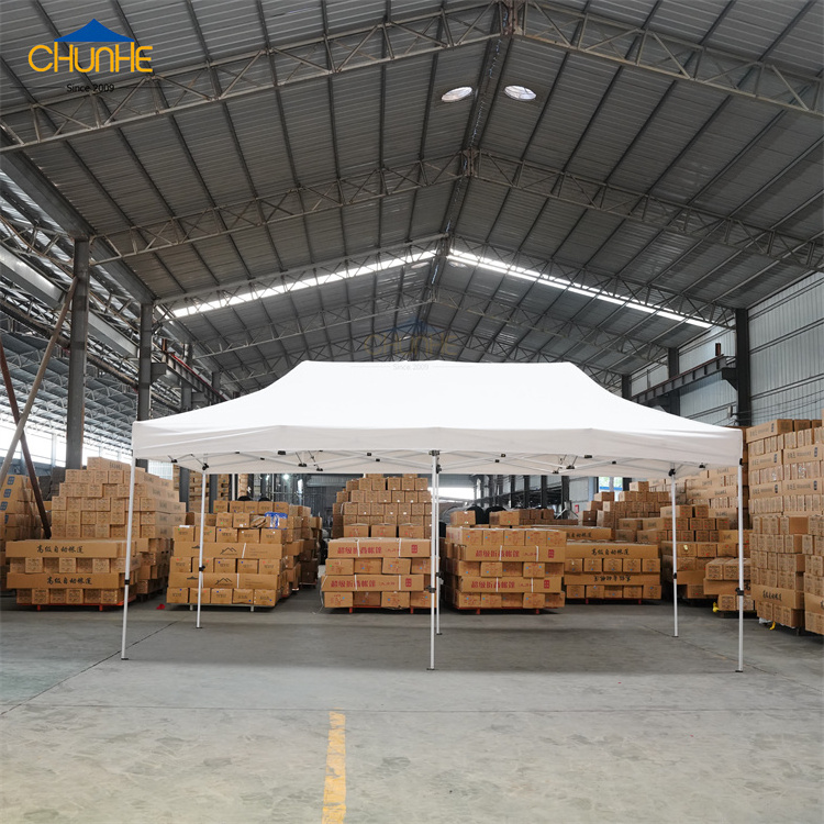 Chunhe Customized Print 10X20 Outdoor Waterproof Portable Ez Up Folding Heavy Duty Pop Up Canopy Tent