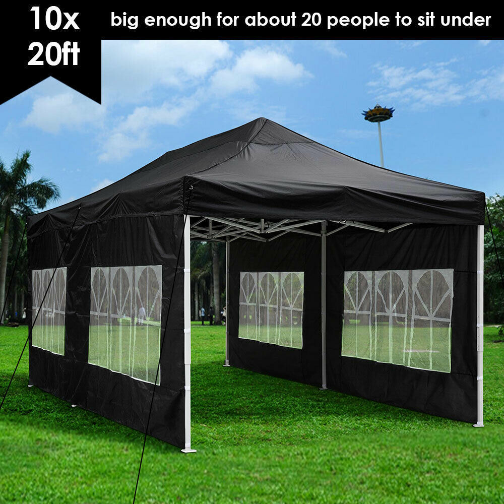 Outdoor waterproof folding custom canopy tent 10 x 20ft pop-up trade show tent