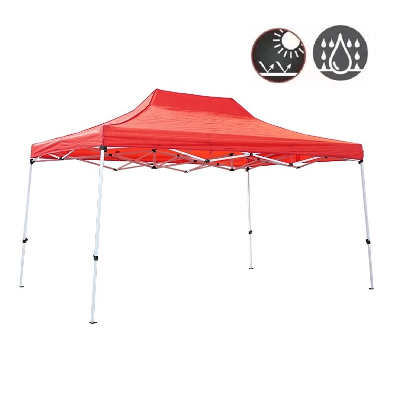 Outdoor canopy tent 10 by 15 feet trade show event tent Wind and rain proof heavy duty tent