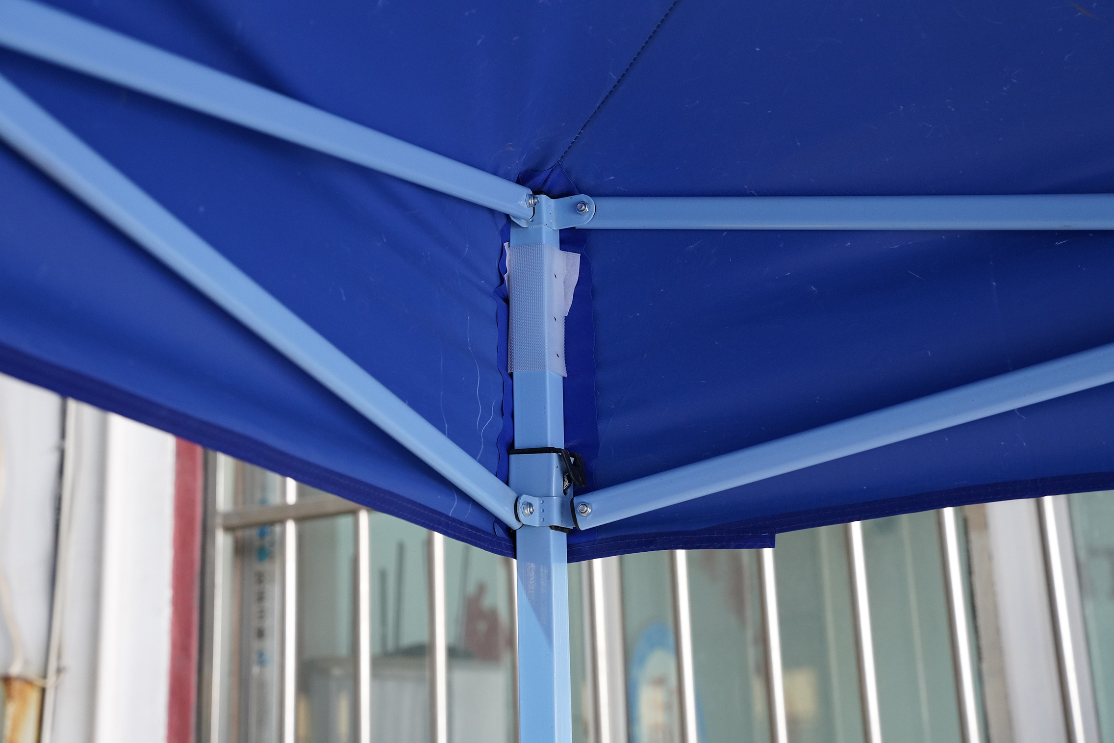 10 x 10 foot outdoor tent Trade show tent is used for rain and sun protection for various events   party tent