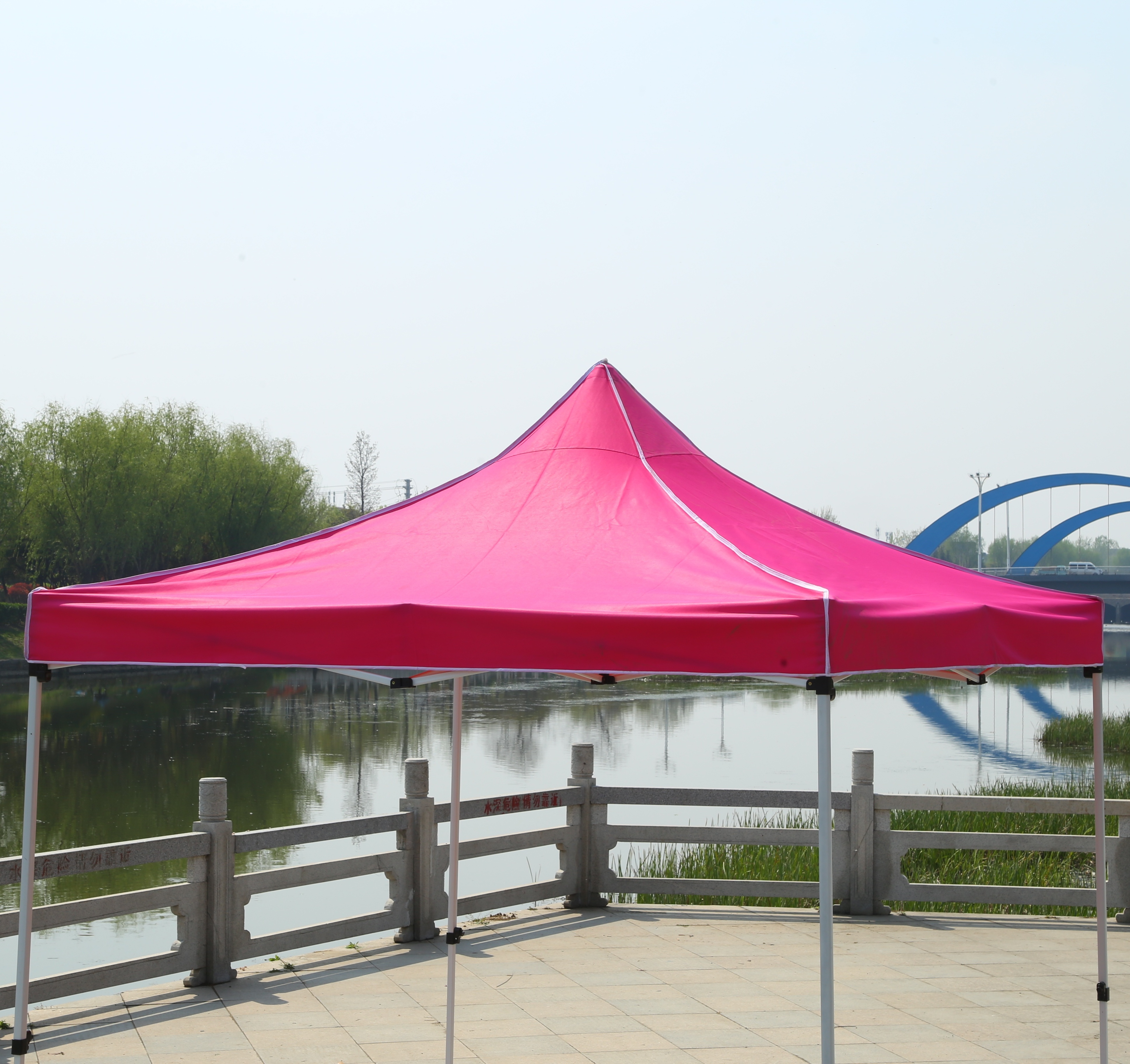 Linyi Chune Supplier Custom Size Steel Frame 10 X 20 10 X 10 Trade Show Tent Canopy Pop Up Tent