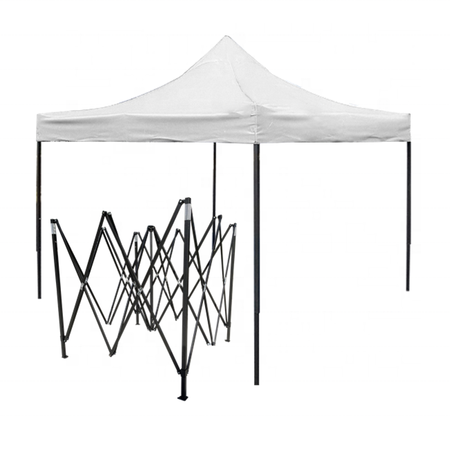 Outdoor stalls with four corners awning square umbrella folding telescopic four-legged advertising tent awning camouflage