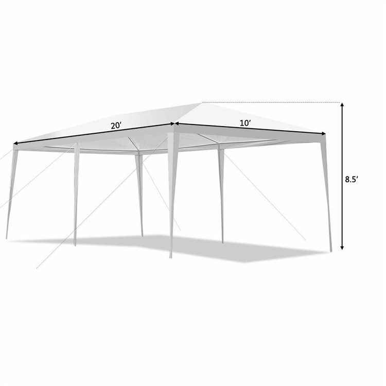 Custom Print 10x20 Feet Easy Pop Up Canopy Tent