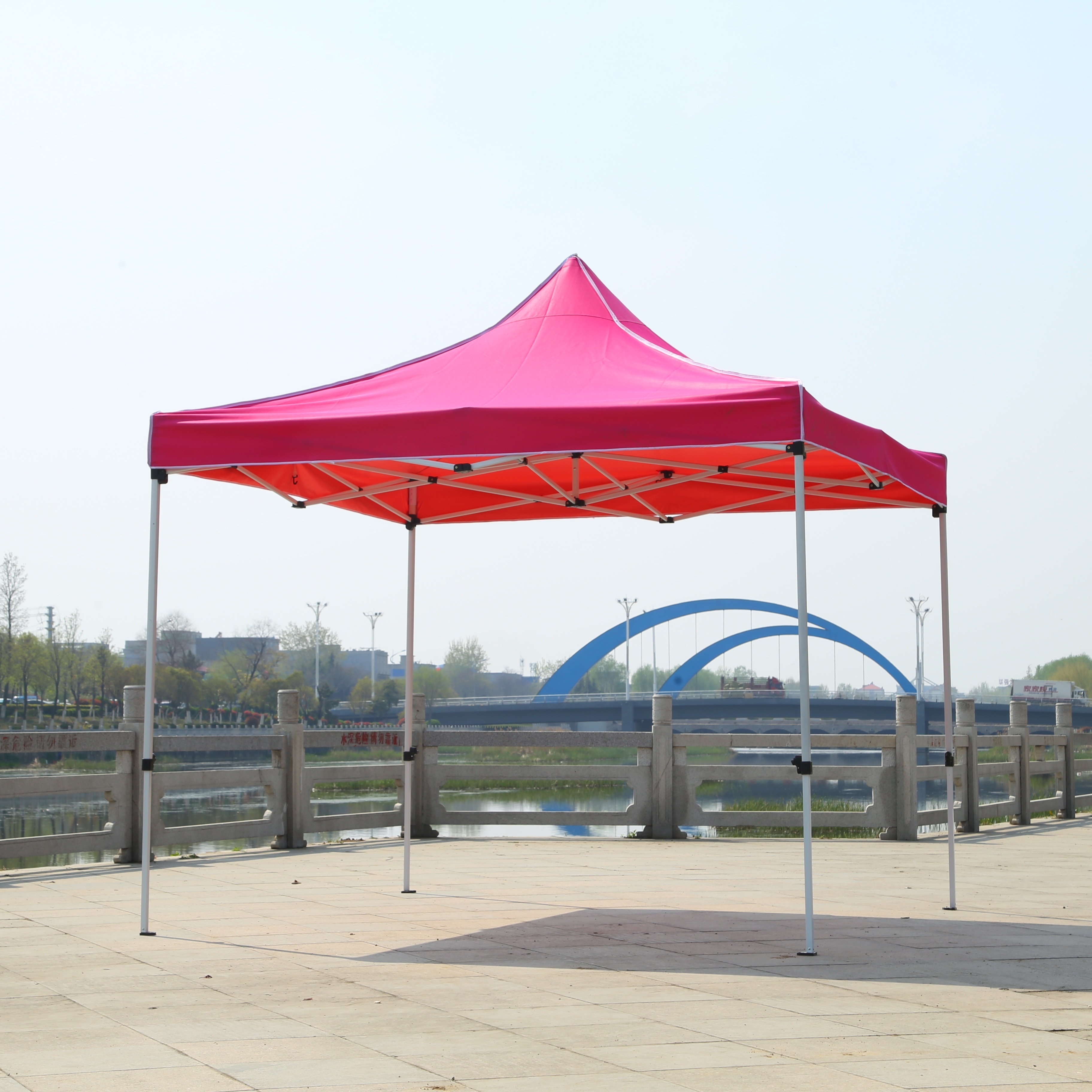 Linyi Chune Supplier Custom Size Steel Frame 10 X 20 10 X 10 Trade Show Tent Canopy Pop Up Tent