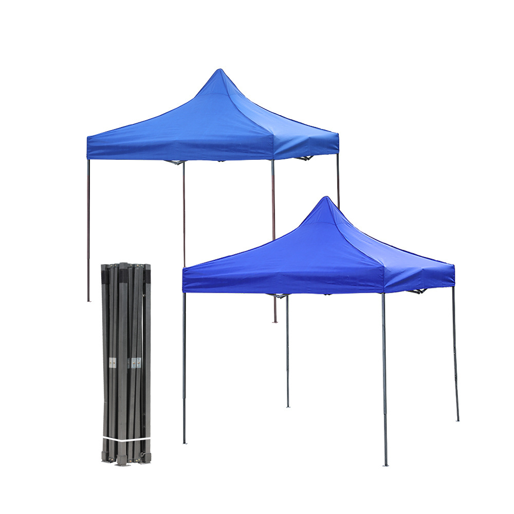 Outdoor stalls with four corners awning square umbrella folding telescopic four-legged advertising tent awning camouflage