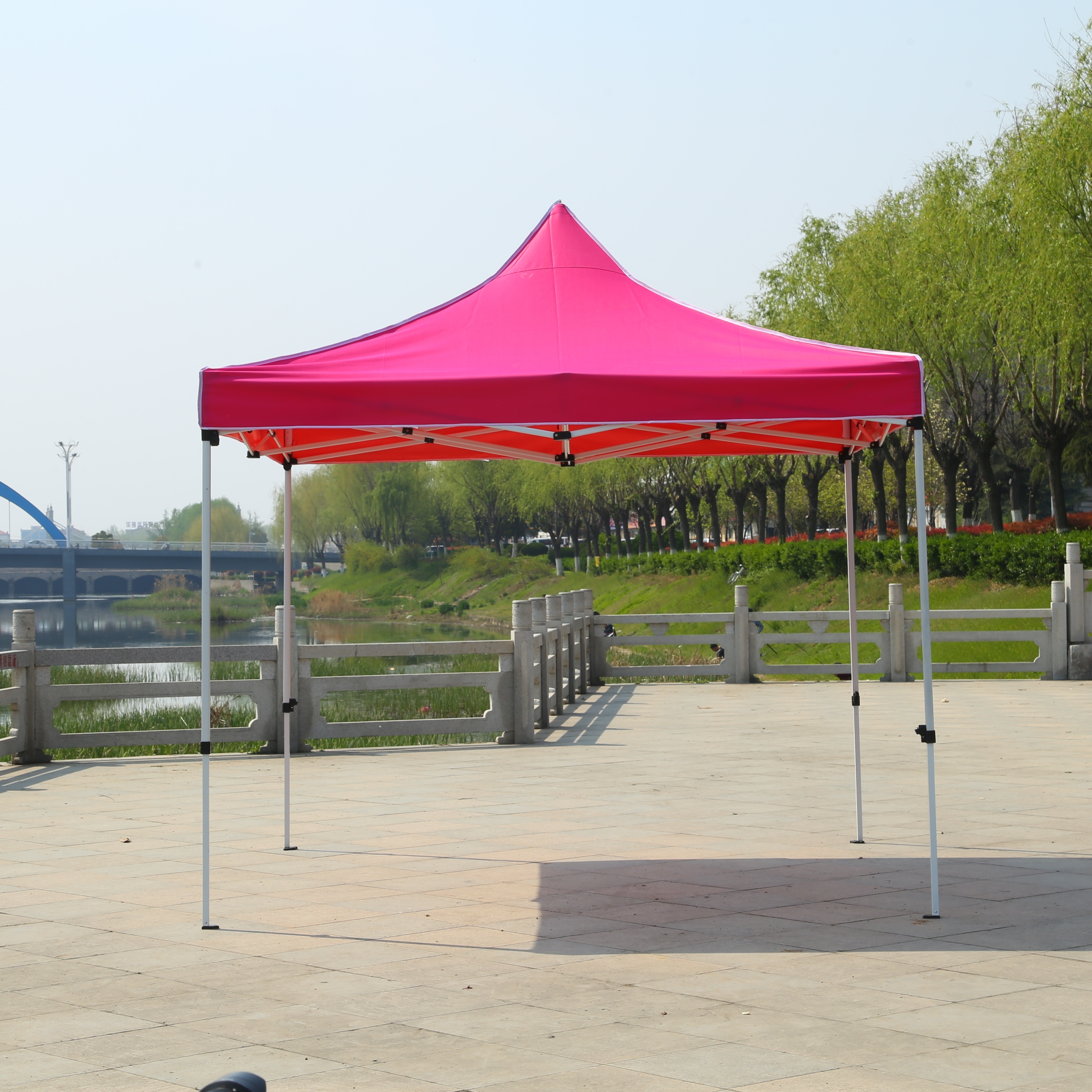 Linyi Chune Supplier Custom Size Steel Frame 10 X 20 10 X 10 Trade Show Tent Canopy Pop Up Tent