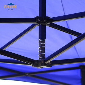 Outdoor advertising folding gazebo for events pop up canopy show tent garden folding tent steel frame with side wall accessories