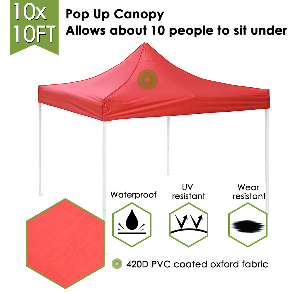 Outdoor folding awning trade show tent pop-up awning four-legged advertising awning wedding tent