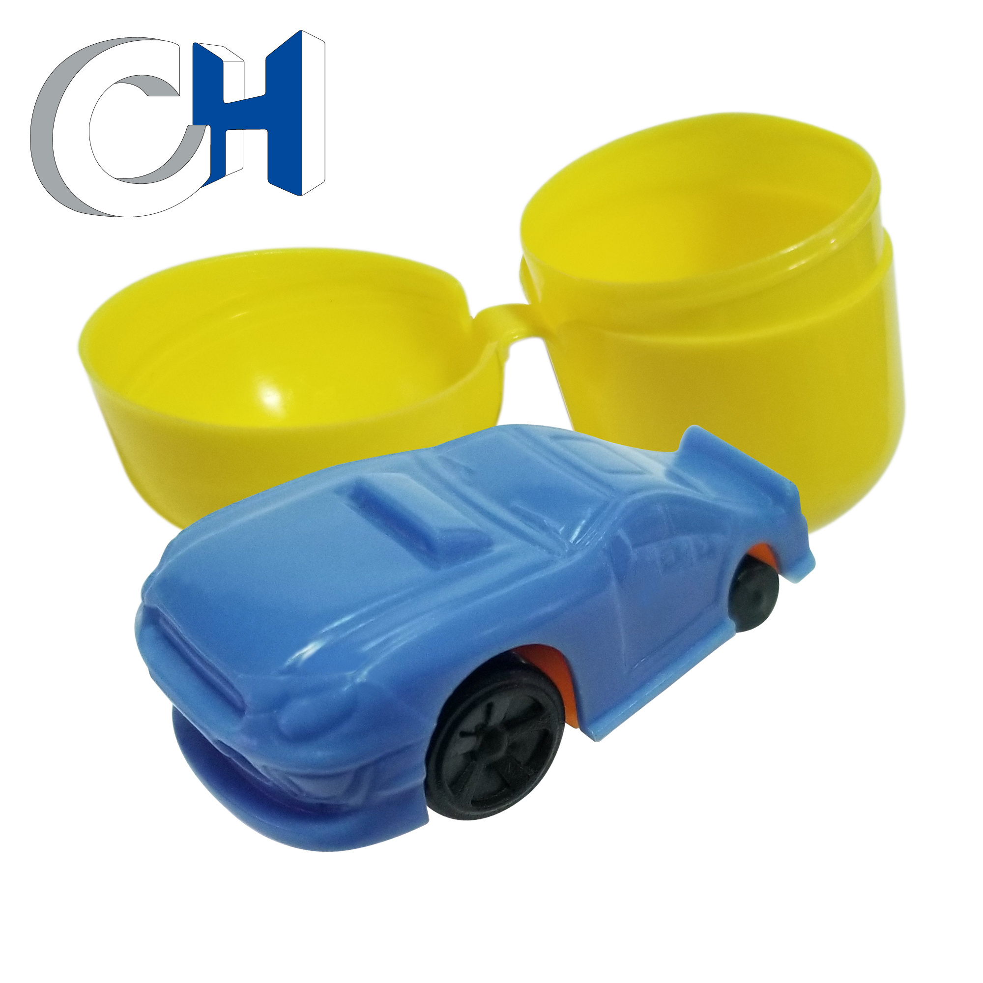 Customized Mini Blue Plastic Cars surprise egg toy