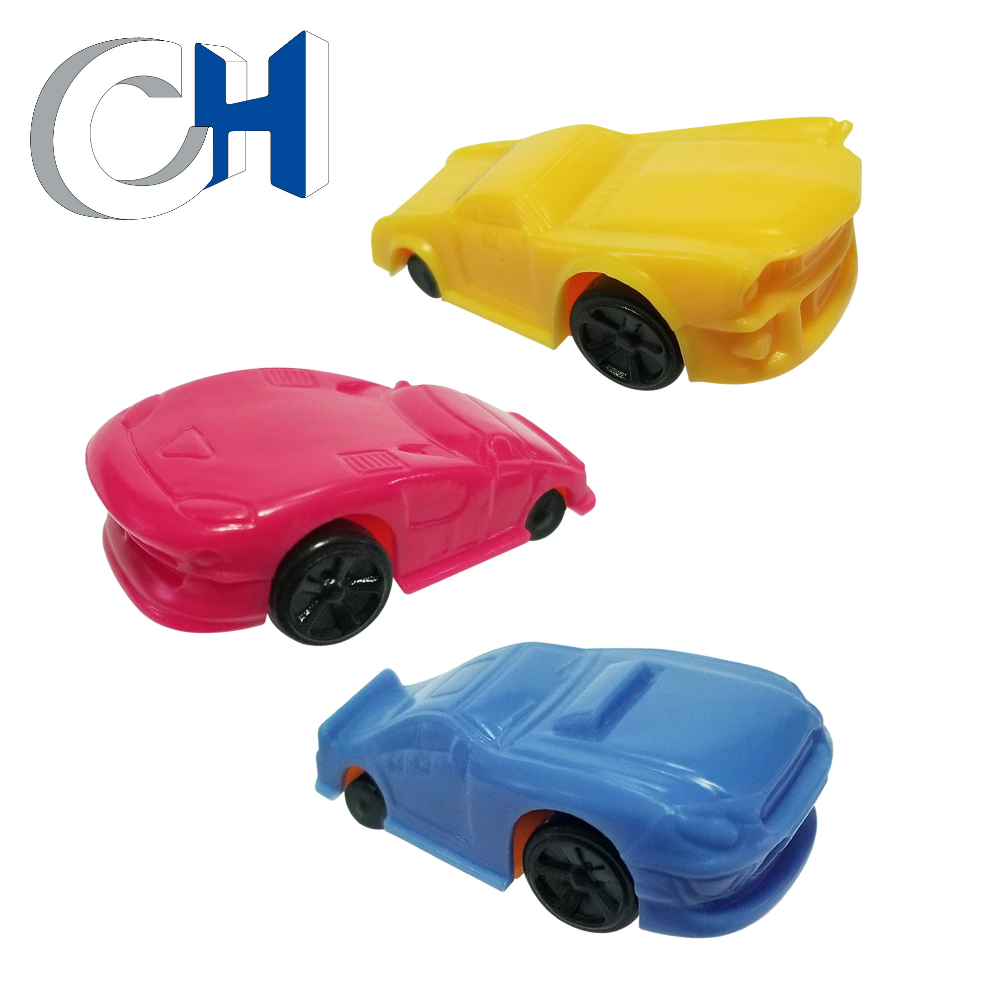 Customized Mini Blue Plastic Cars surprise egg toy