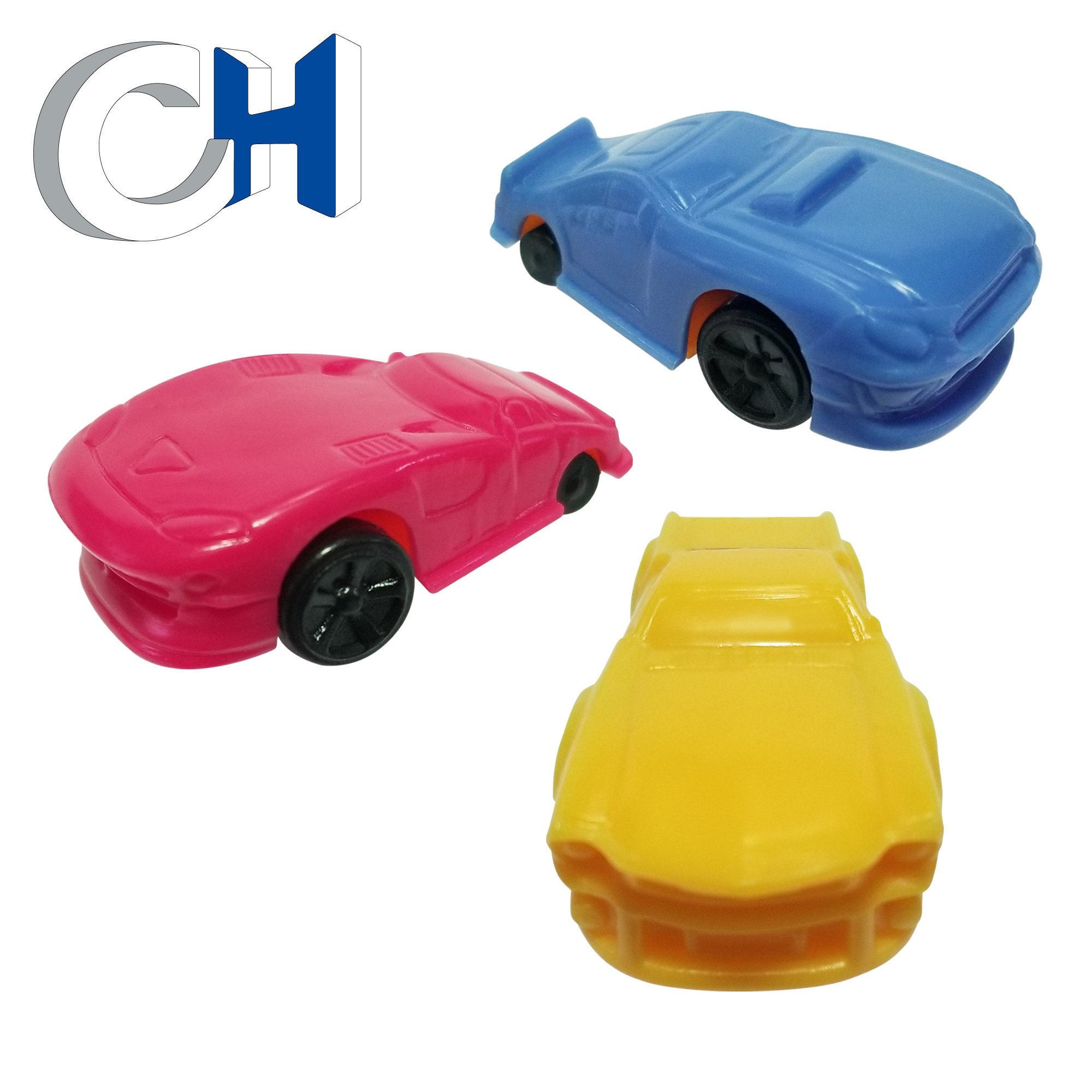 Customized Mini Blue Plastic Cars surprise egg toy