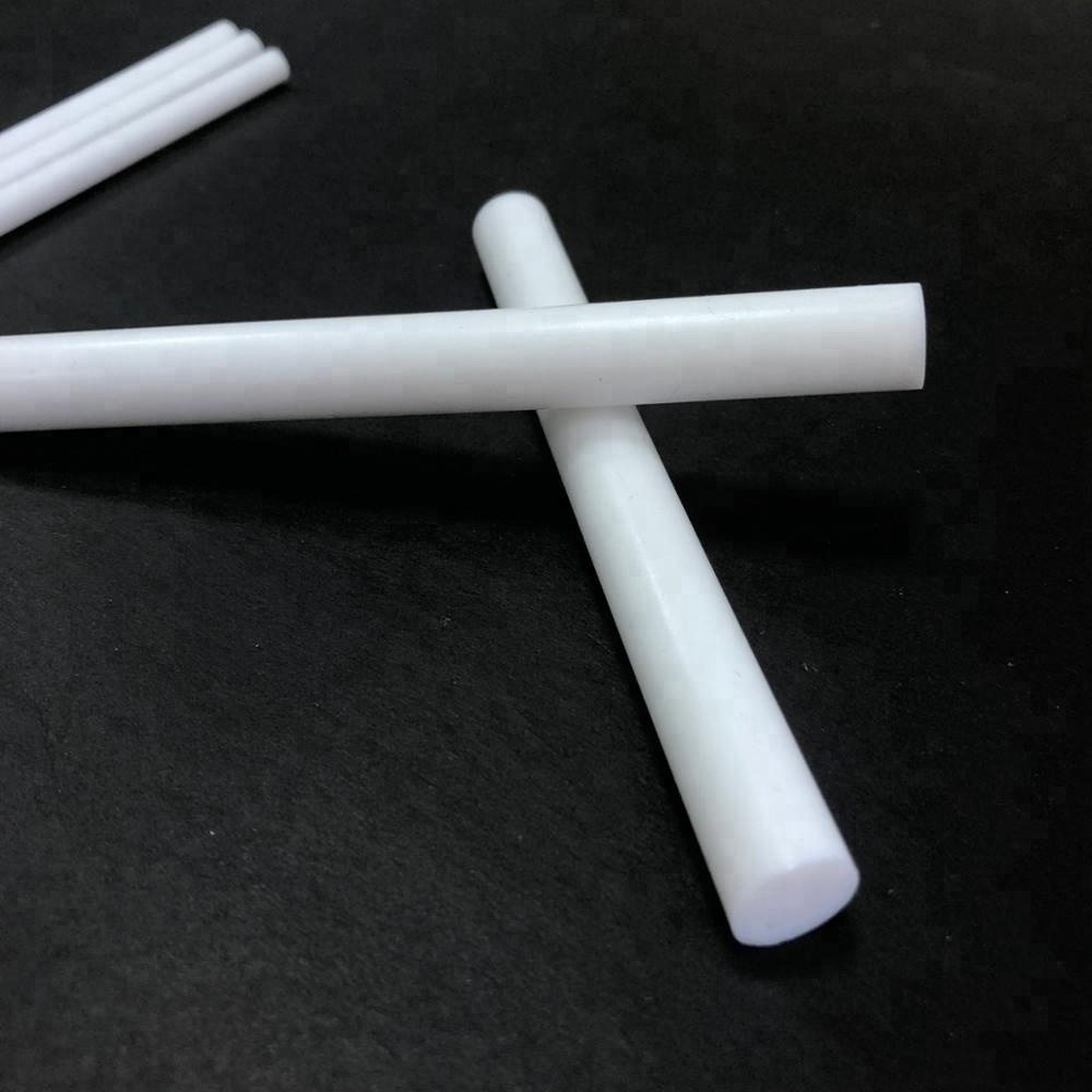 High Temperature Resistance Graphite 100% Virgin Best White PTFE Extruded Bar Moulded Rod And Solid Plastic Rod 2mm Manufacture