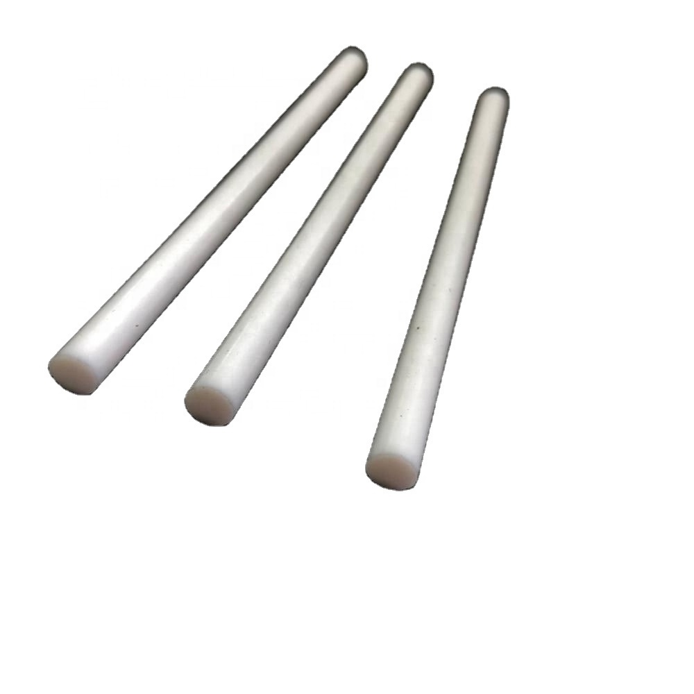 High Temperature Resistance Graphite 100% Virgin Best White PTFE Extruded Bar Moulded Rod And Solid Plastic Rod 2mm Manufacture