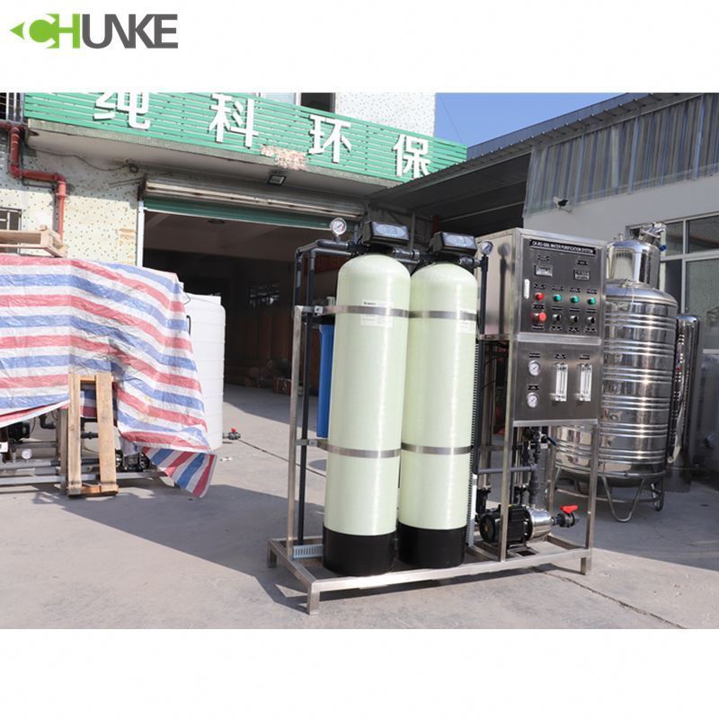 Water reverse osmosis 1 ton 500liter per hour deionized water machine central softener desalination water filter