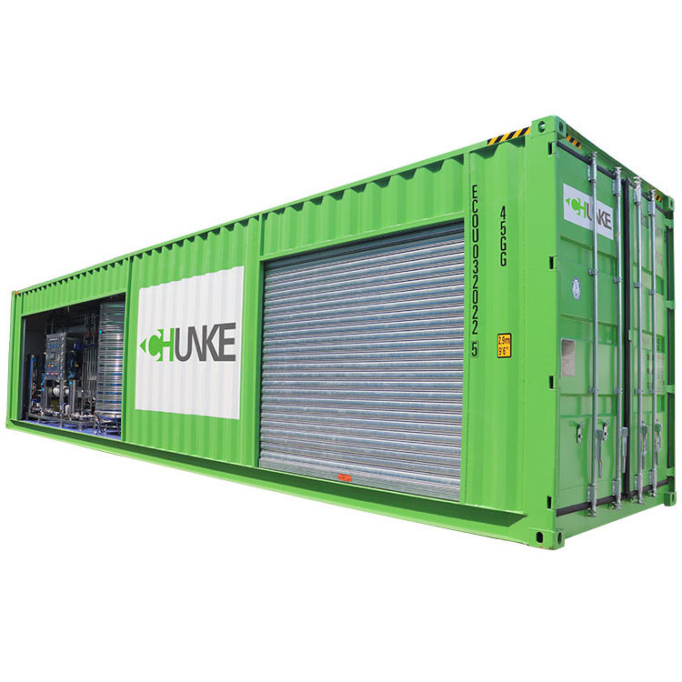 Mobile Potable Container RO Containerized Water Treatment Plant / Equipment / System