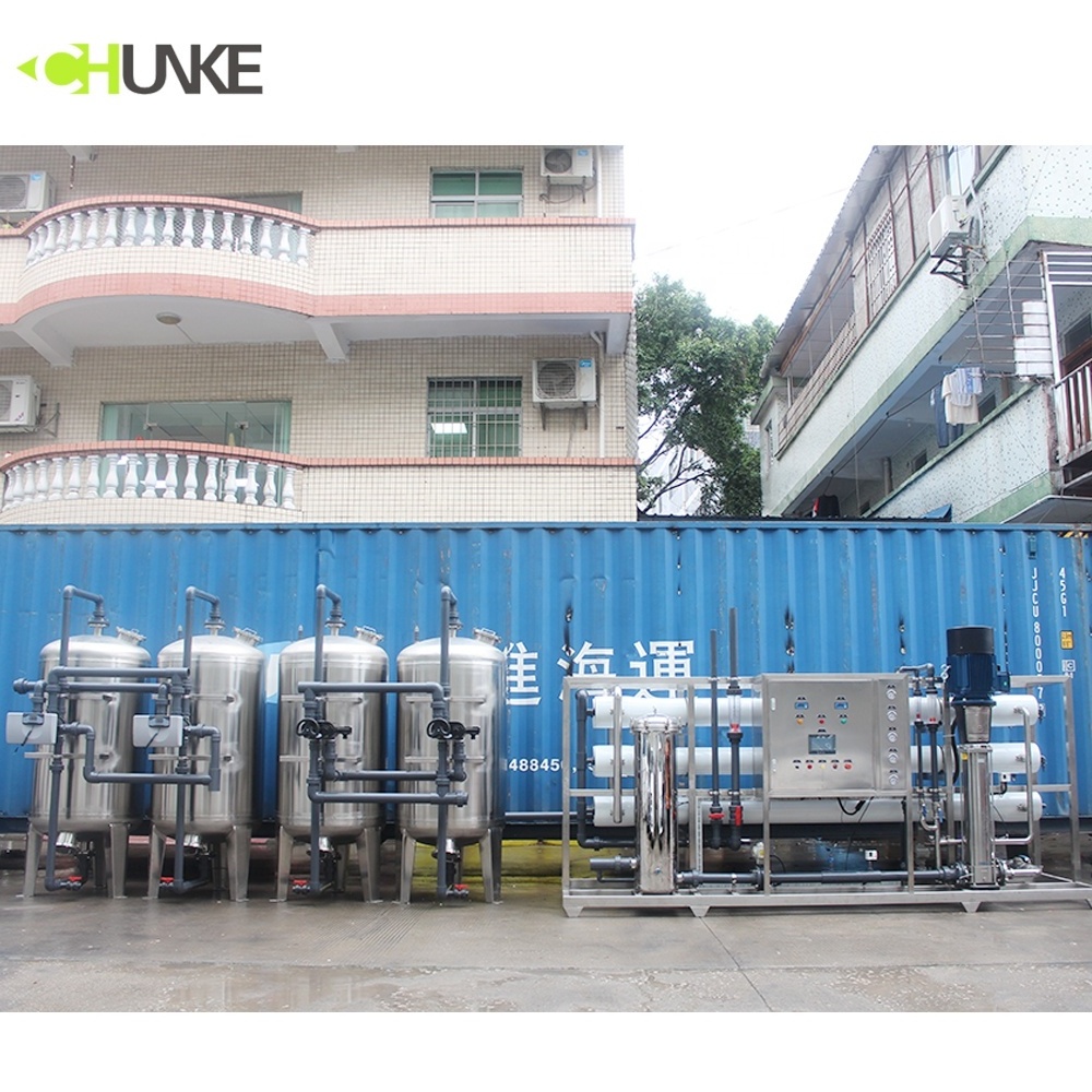 Space-saving mineral water purifier mobile water purification system reverse osmosis water treatment purifier