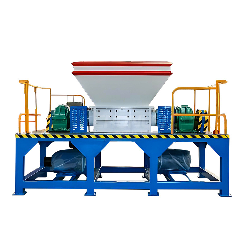 High Quality Waste Recycling Machinery Plastic Paper Rubber Shredder For Sale