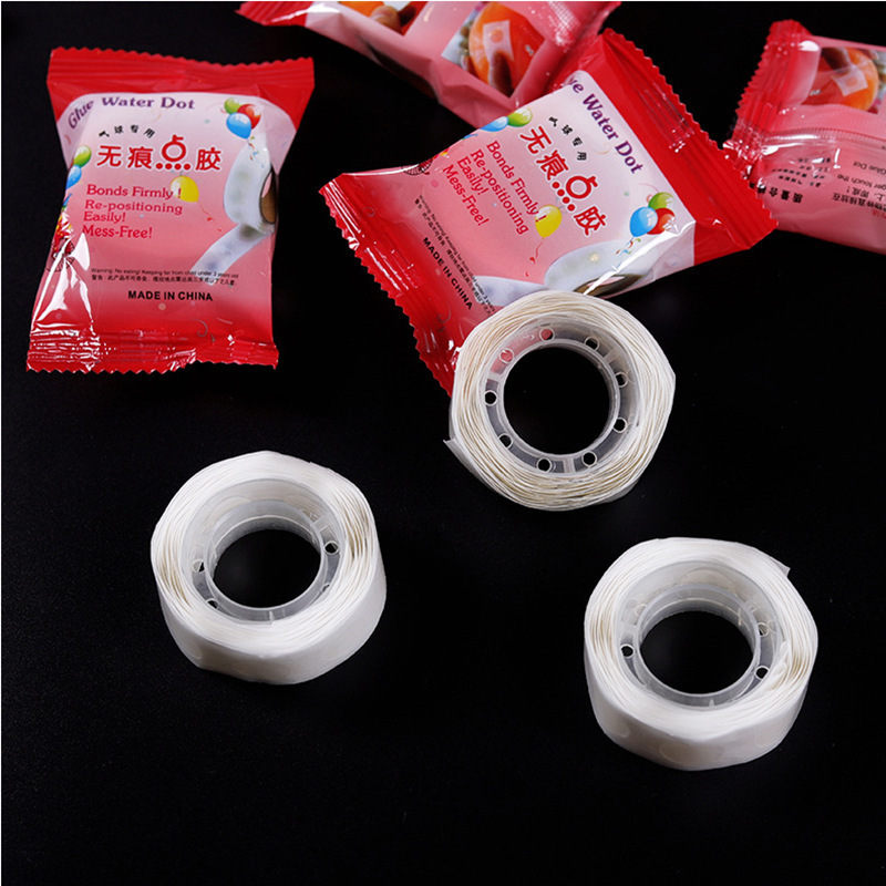 removable balloon Accessory glue for balloons glue dot roll