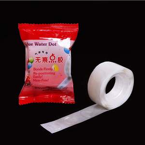 removable balloon Accessory glue for balloons glue dot roll