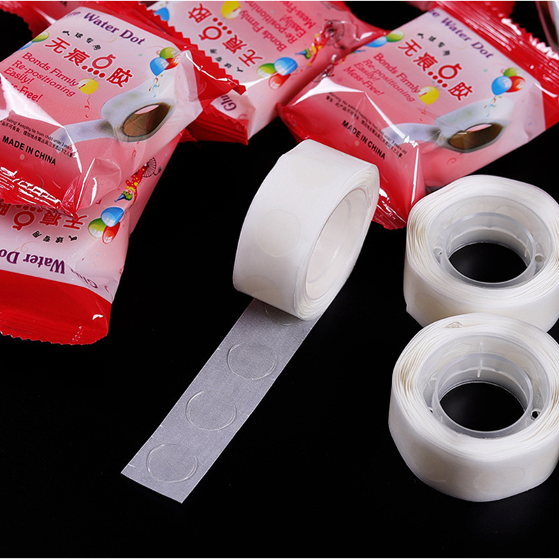 Glue Point Clear Balloon accessories Glue Removable Adhesive Dot Double Sided Dot of Glue Tape for Balloons Party or Wedding