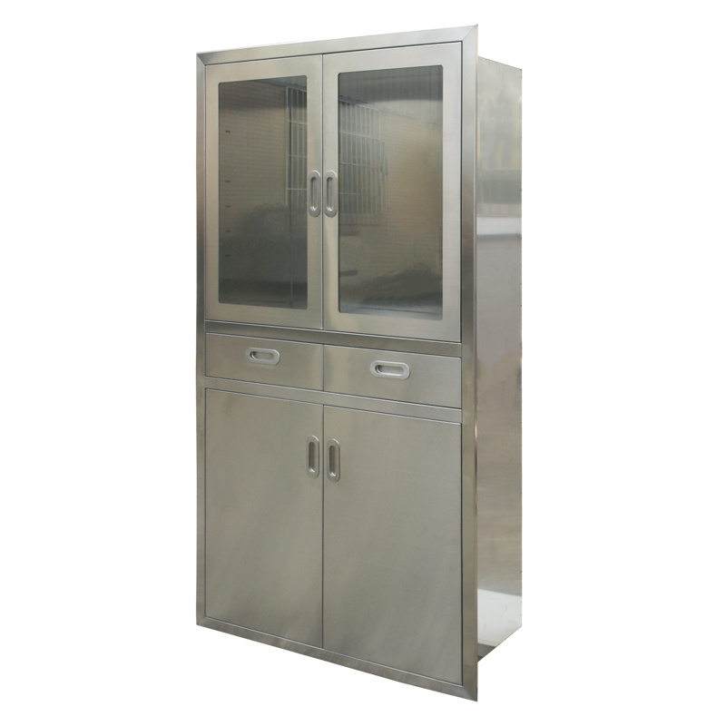 Stainless Steel Hospital Medical Cabinet High Quality Chinese Medicine Cabinet